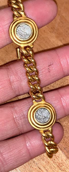 Carolee bracelet with coins: $14
