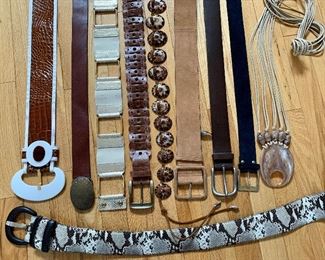 Lot of belts, size 4-6: $16