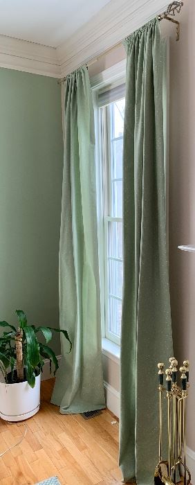 Beautiful Customer draperies: $58 per window.