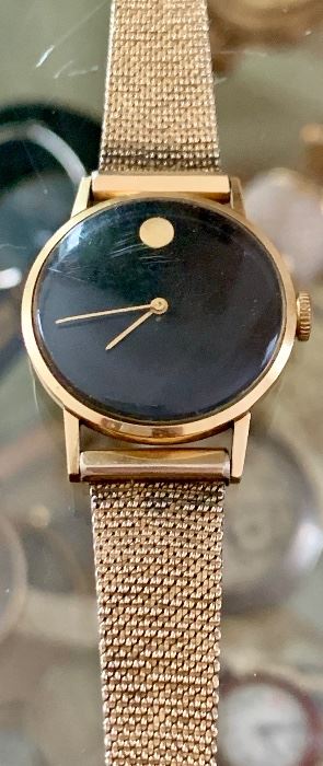 Vintage Movado, 14K (watch only, band is not 14K): $165