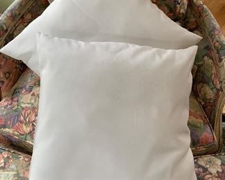 Two clean, new pillow forms: $8