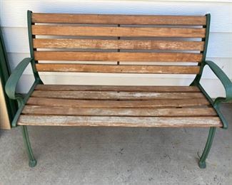 Bench with iron ends https://ctbids.com/#!/description/share/403055