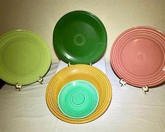 Fiestaware Plates Vintage https://ctbids.com/#!/description/share/403068