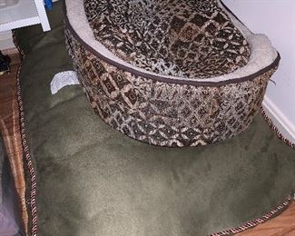 Set of 2 dog beds in good condition.  $40