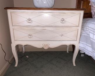 Pair of Ethan Allen 2 drawer side tables in good condition.  18"x38"x31.5" - Price for pair $395