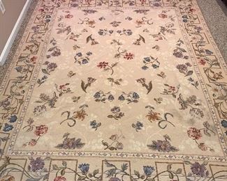 Needlepoint rug in good condition 7'10"x10' - Price $450