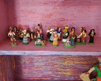 G. Escoffier French Pottery dolls $20 each