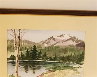 Original mexican watercolor $200