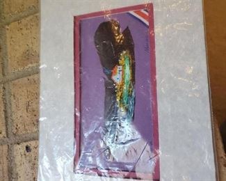 Costa Rica feather painting $20