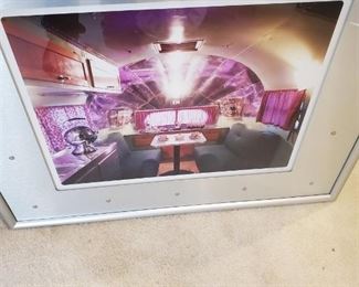 William F Lemke Airstream interior photograph $150