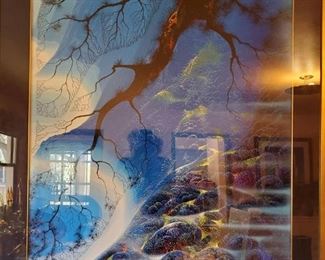 Eyvind Earle serigraph 145/200 $900
