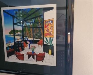 Fanch Ledan serigraph 147/350 $400