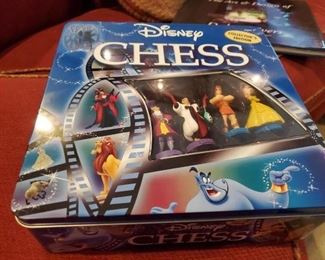 Disney chess set $45