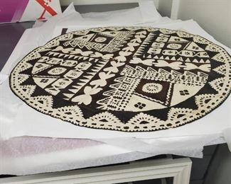 Vafulele Tapa mosiac painted $20