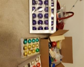 Christmas ornaments lot $30