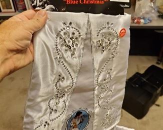 Elvis Blue Christmas stocking $10