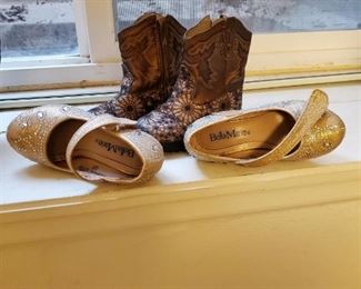 Two pairs of child's boots $15 for both