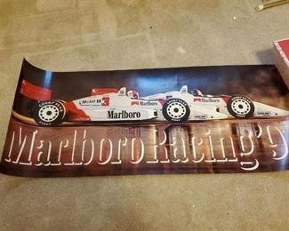 Marlboro racing 1991 poster $7