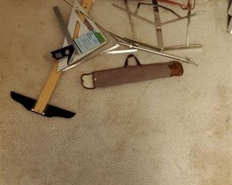 Music stand doll ironing and ruler lot $12