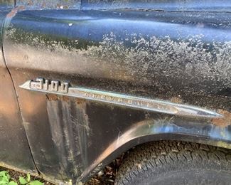 1955 - Chevrolet 3100 Truck, V8. Rebuilt Engine. Needs New Truck Bed, Some Rust. Great for Full Restoration Project, or Rusty Preservation Project.   