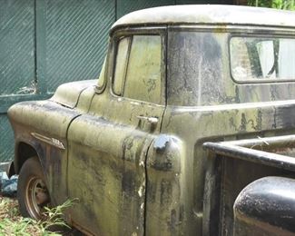 1955 - Chevrolet 3100 Truck, V8. Rebuilt Engine. Needs New Truck Bed, Some Rust. Great for Full Restoration Project, or Rusty Preservation Project.   