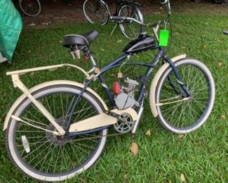 Vintage Huffy Motorized Bicycle $450  Item#74