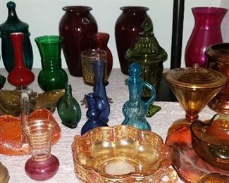 Assorted colored glass 
$5 -15.00 each  For Pick up Appointment  Please call or text 760-662-7662