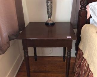 $195~Antique English Pub Table 26” x 26”
30” tall ~ solid wood 
