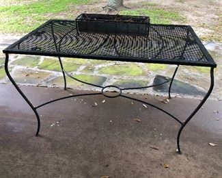 Black Mesh Table