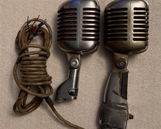Two Shure microphones https://ctbids.com/#!/description/share/405038