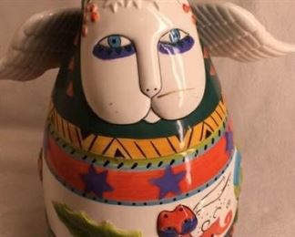 Laurel Burch Cat Cookie Jar https://ctbids.com/#!/description/share/405189