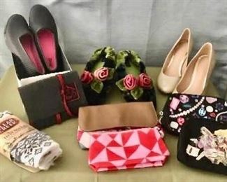 Ladies Shoes and Toiletry Bags https://ctbids.com/#!/description/share/405033