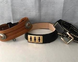 Ladies Designer Belts - St John too! https://ctbids.com/#!/description/share/405036