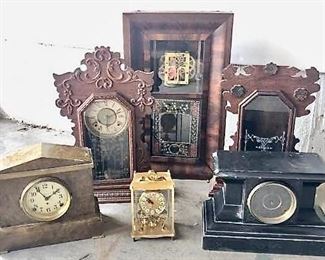 Vintage clocks/parts #1 https://ctbids.com/#!/description/share/405237