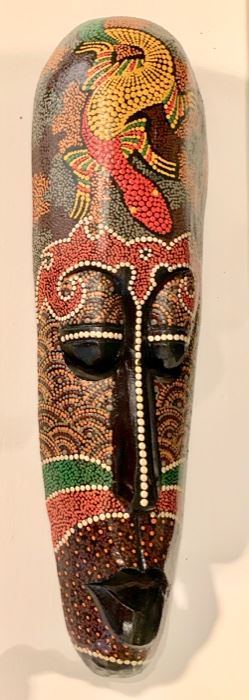 60. Painted Mask (19'')	 $ 20.00 