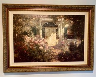 79. Decorative Art of Front Door (48'' x 36'') $ 110.00
