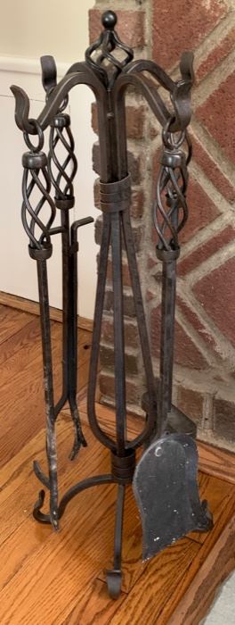 85. 5 Pc. Fireplace Tools 	 $ 100.00 