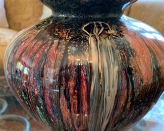 96. Signed Art Vase (10'')	 $ 80.00 
