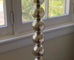 142. Mercury Glass Floor Lamp (61'') $ 95.00