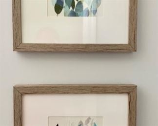 154. Pair of Graphic Art (12'' x 12'') $ 20.00