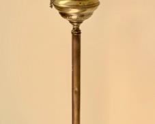 164. Vintage Floor Lamp w/ Handpainted Shade (52'') $ 60.00