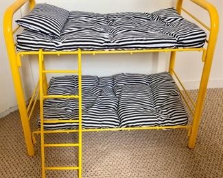 178. American Girl Yellow Bunk Beds	 $ 70.00 