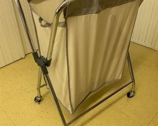 35. Rolling Laundry Hamper w/ Dividers $ 15.00