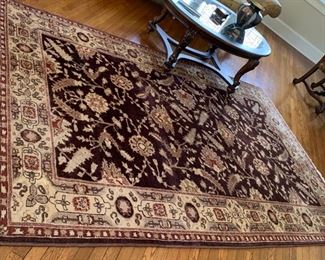 88. Handknotted Brown Rug (6' x 9'4'')	 $ 1,400.00 