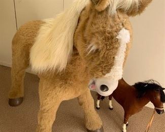 168. Children's Riding Horse (35'' x 36'') $ 65.00