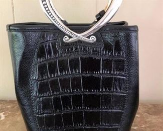 212. Brighton Black Handbag	 $ 25.00 