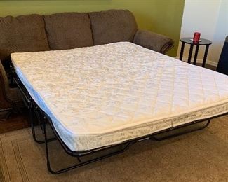 Ashley Furniture Wood Frame Sleeper/Sofa Couch	36x91x36in	HxWxD