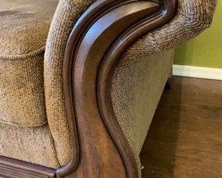 Ashley Furniture Wood Frame Sleeper/Sofa Couch	36x91x36in	HxWxD