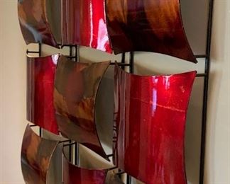 Metal Contemporary Square Art/Decor	25x235x2in	HxWxD