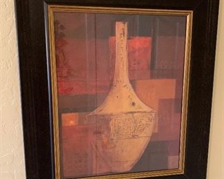 Framed Decor Artwork Pot	27x23in	